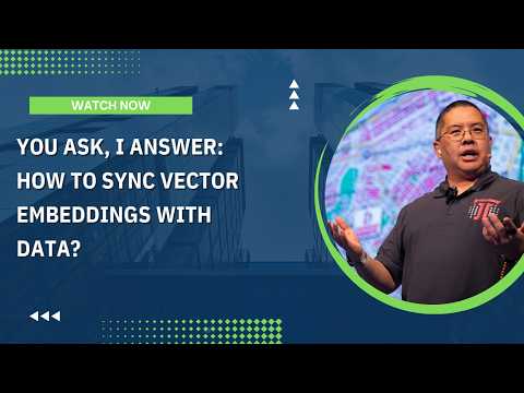 You Ask, I Answer: How to Sync Vector Embeddings with Data?