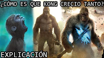 ¿Por qué King Kong es tan grande?