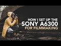 My Sony a6400/a6600 Settings for Filmmaking