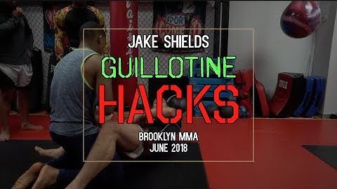 Jake Shields BJJ Guillotine Hacks