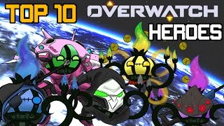 Top 10 Favorite Overwatch Heroes
