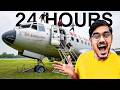24 Hours in a Plane Challenge😱 ₹700 करोड़ के विमान में 24 घंटे Will We Survive