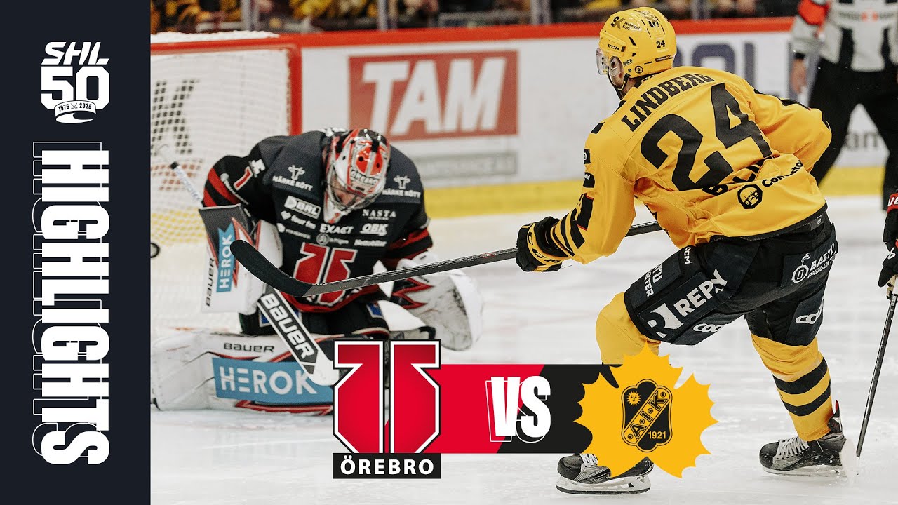 Örebro vs Skellefteå | 1 nov 2025 | Highlights