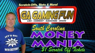Take 5 Scratch Break: SC Lottery $1 Money Mania Tickets.