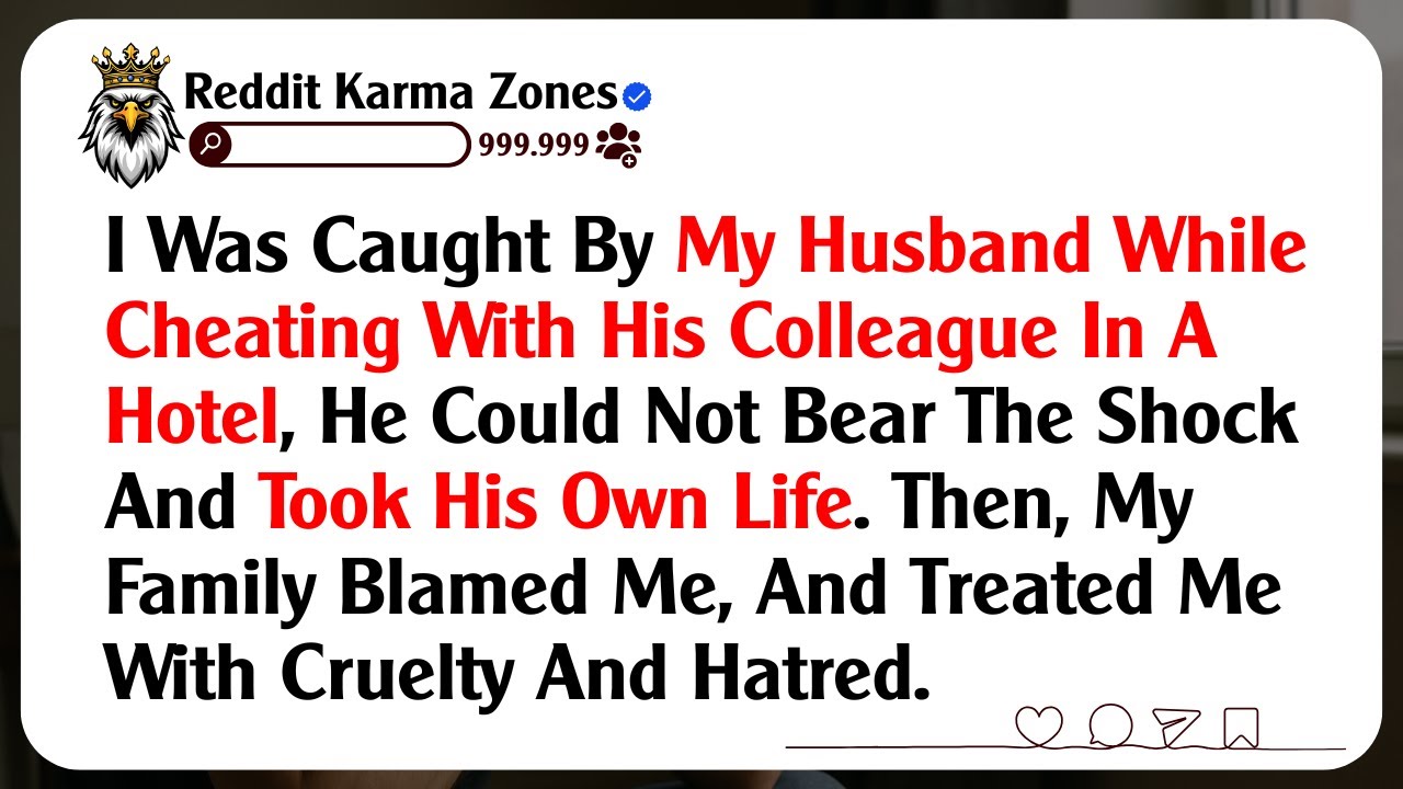 I Was Caught By My Husband While Cheating With His Colleague In A Hotel, He Could Not Bear The...