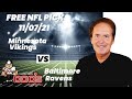 NFL Picks - Minnesota Vikings vs Baltimore Ravens Prediction, 11/7/2021 Week 9 NFL Best Bet Today