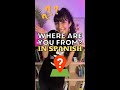 “Where are you from?” in Spanish