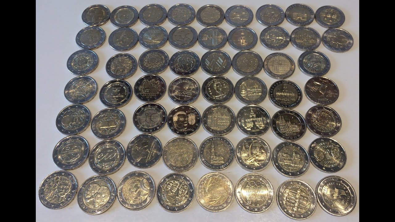 ULTRA RARE 2 euro coin collection 2017 YouTube