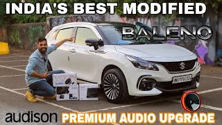 INDIA'S BEST MODIFIED BALENO TOP MODEL WITH AUDISON PREMIUM AUDIO UPGRADE