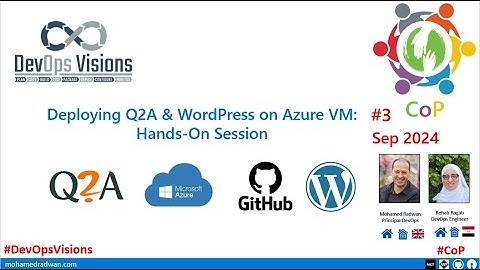 Deploying Q2A & WordPress on Azure VM  Hands On Session