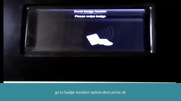How to enroll user in eSSL S990
