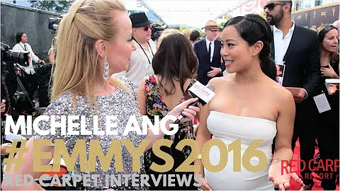 Michelle Ang interviewed at the Creative Arts Emmy...