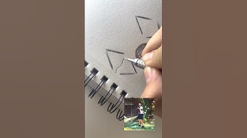 Simple drawing: | Sketch Shorts ✍️✨#shorts #sketch #clown #artist