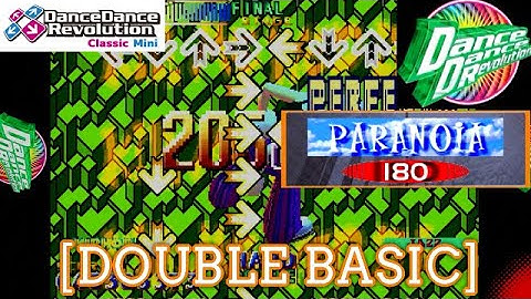 【DDR 1st】 PARANOiA / 180 [DOUBLE BASIC] [Classic Mini]