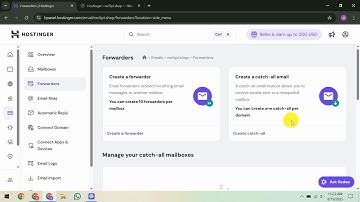 How To Set Up Catch All Email in Hostinger