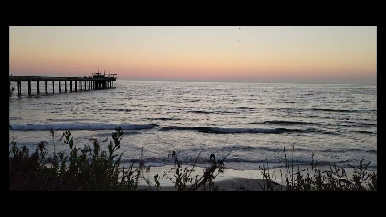 Beautiful Sunset at San Diego, California | Relaxing Nature Video
