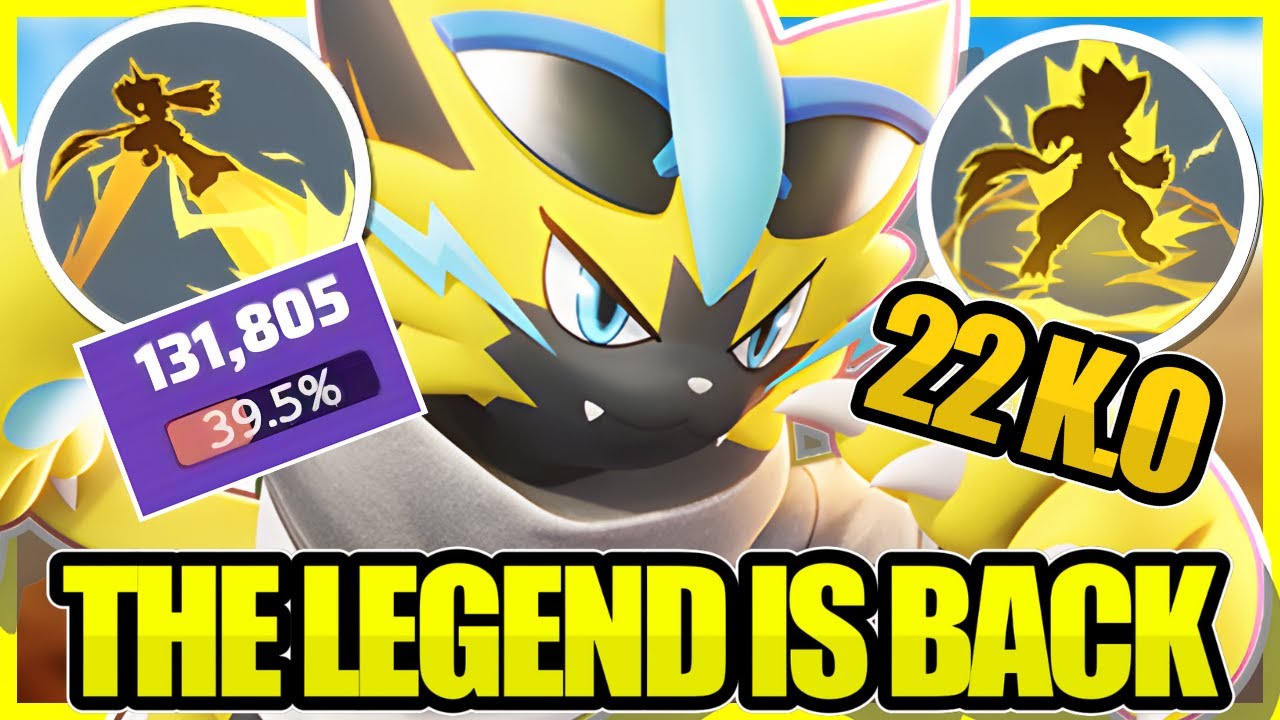131k CHEAT CODE activated when playing Zeraora | 131k Damage | 22 K.O ...