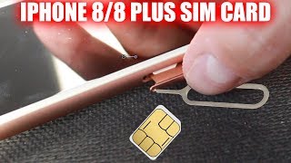 Iphone video tutorial on how to insert and remove the sim card for 8
plus. this tip will show you any ...