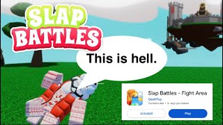 I Fully Completed the cheap Copy of Slap Battles😤