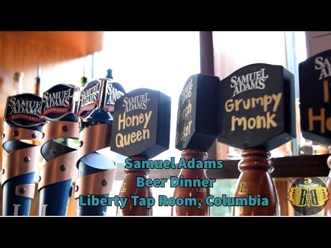 Sam Adams Beer Dinner Liberty Tap Room Vista Youtube