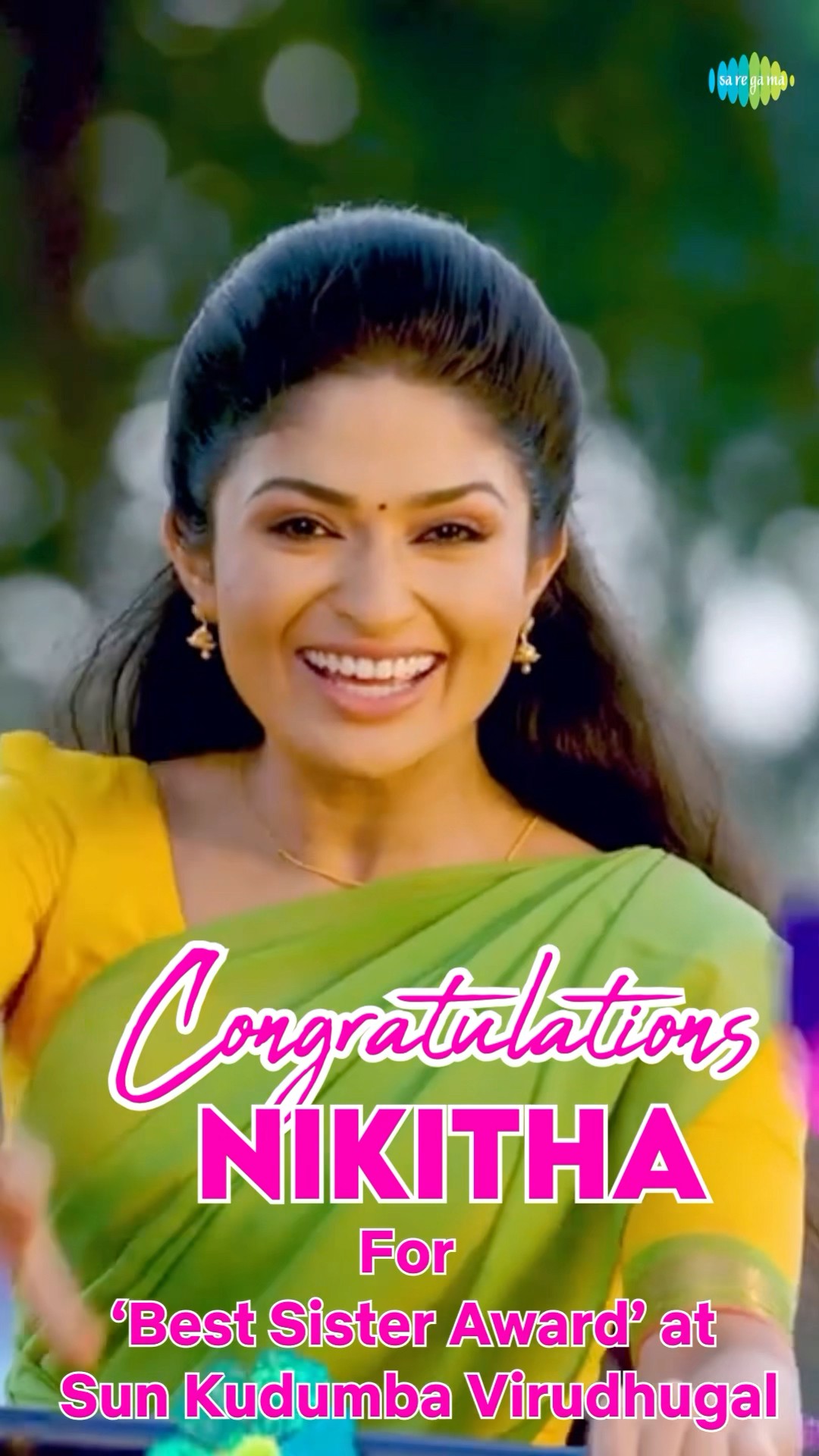 Best Sister Award - Malli | Congrats Nikitha Rajesh | Malli Serial Success Journey