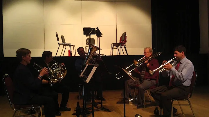 Elden Brass Quintet performs Kepler 10-c (Mega Ear...