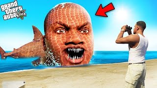 GTA : 5 Franklin is a sea monster in GTA 5🤨