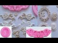 How to make flexible decor from Modeling paste silicone molds DIY Ideas