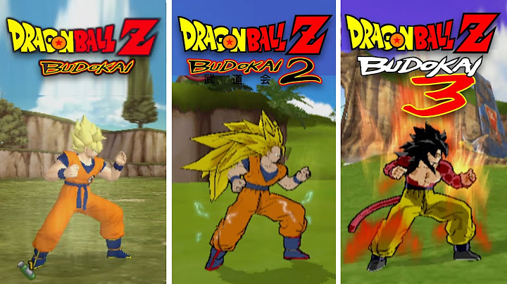 Comparing The Budokai Trilogy Games