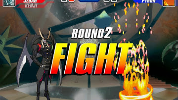 Fighting Game Bosses 161. Capcom Fighting Evolution - Pyron boss battle