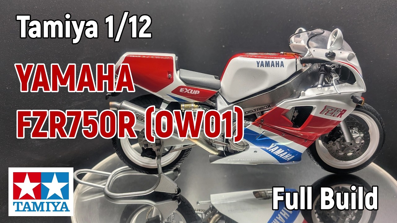 Tamiya 1/12 YAMAHA FZR750R (OW01) FullBuild