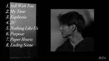 BTS Jungkook Covers Songs Raining thunderstorm relaxing play