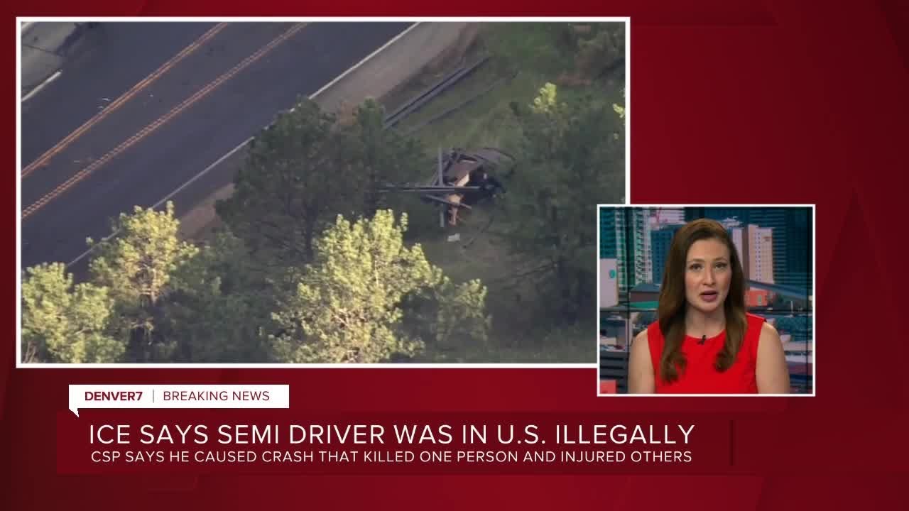 Semi driver in 285 fatal crash was in U.S. illegally, has long history ...