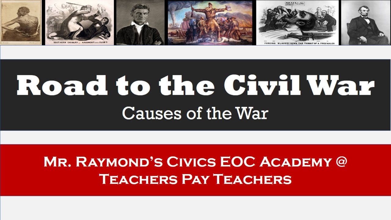 Civil war causes worksheet answer key