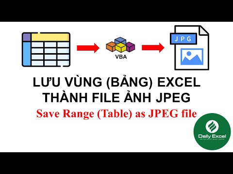 Video: Làm cách nào để lưu biểu đồ Excel dưới dạng JPEG?
