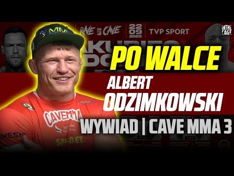 Zwycięski Albert ODZIMKOWSKI po CAVEMMA 3! - Czemu nie weszła omoplata? Powrót na KSW w Radomiu?
