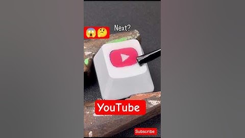 Y For YouTube on my custom keyboard  😱 #art #keyboard #shorts#artist  #ytshorts #shortvideo #artist