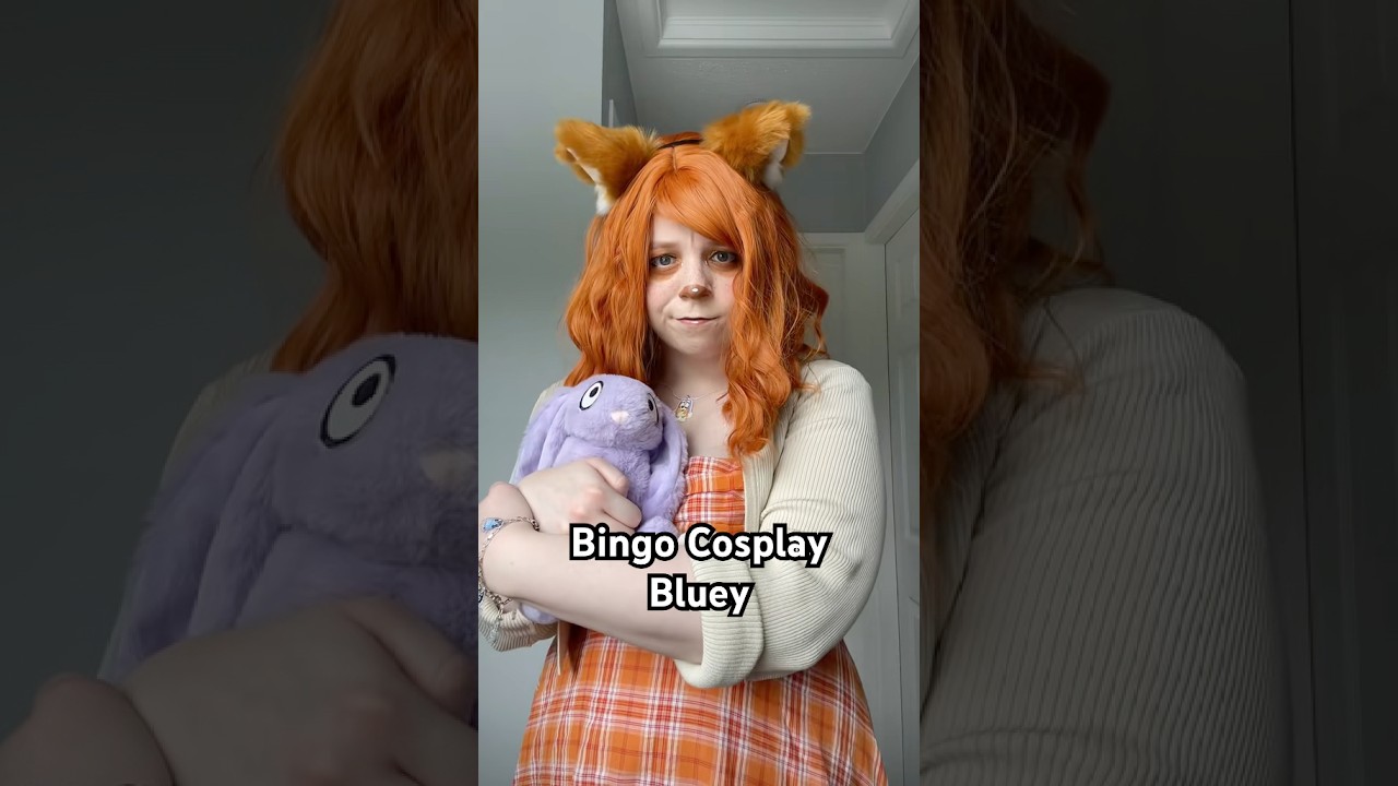 Poor Bandit 🫢 #bluey #blueycosplay #bingo #bingocosplay #blueyandbingo #tvshow #disneyplus #disney