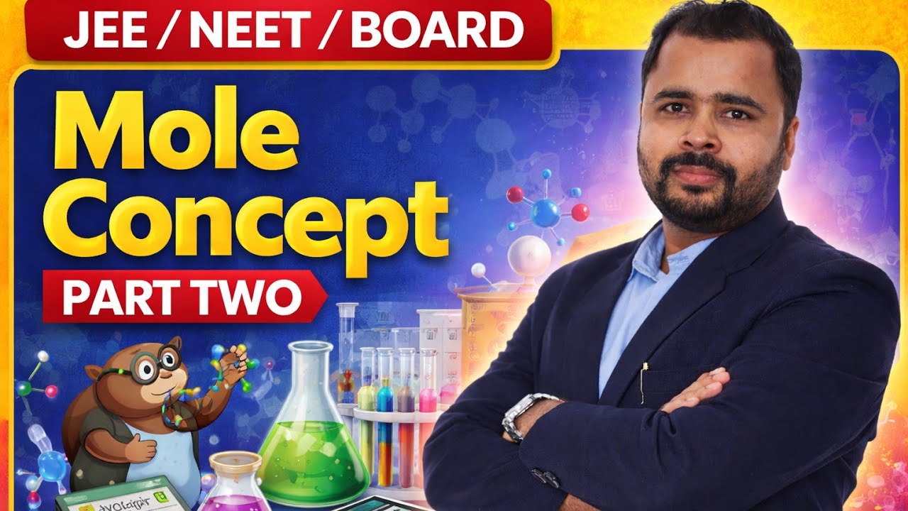 Mole Concept Part 2 🔥 | Important Numerical & Tricks