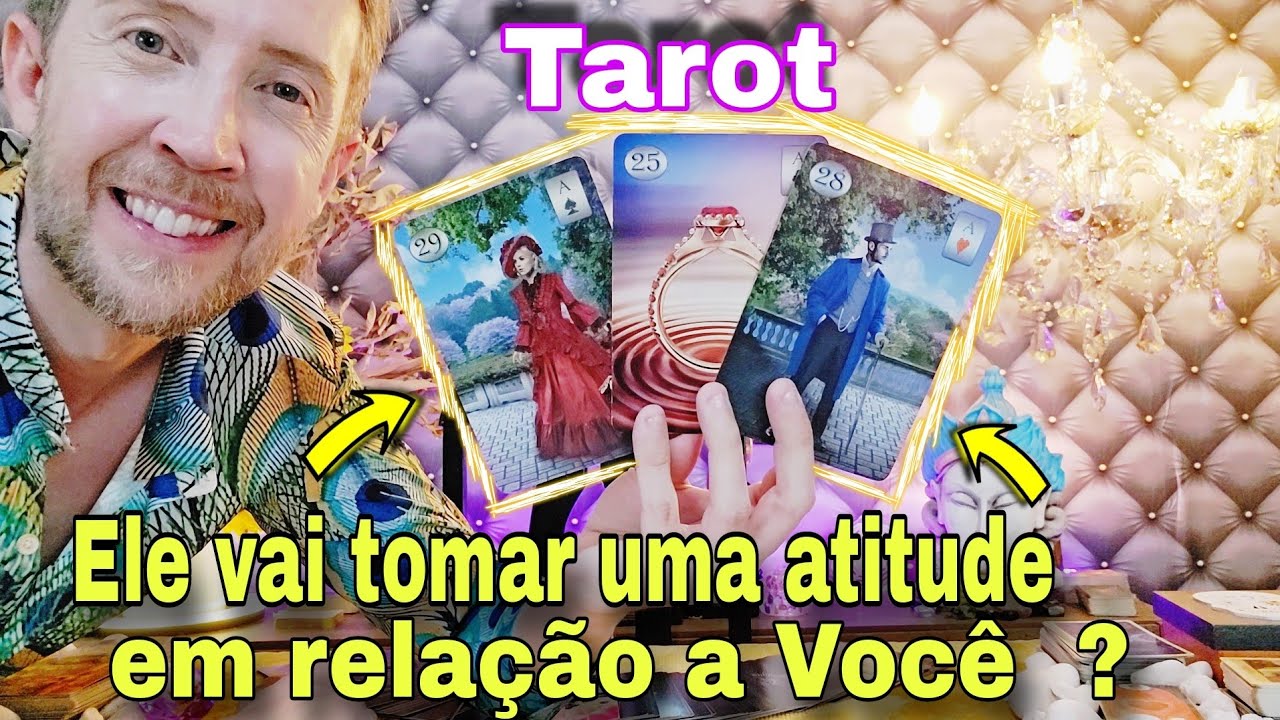 Ele vai tomar uma atitude em relação a você ? O que Ele pretende fazer em relação a você?Taro de hoj