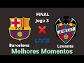 Melhores Momentos - Barcelona 2 (5) x (4) 2 Levante - Final - LNFS 2021