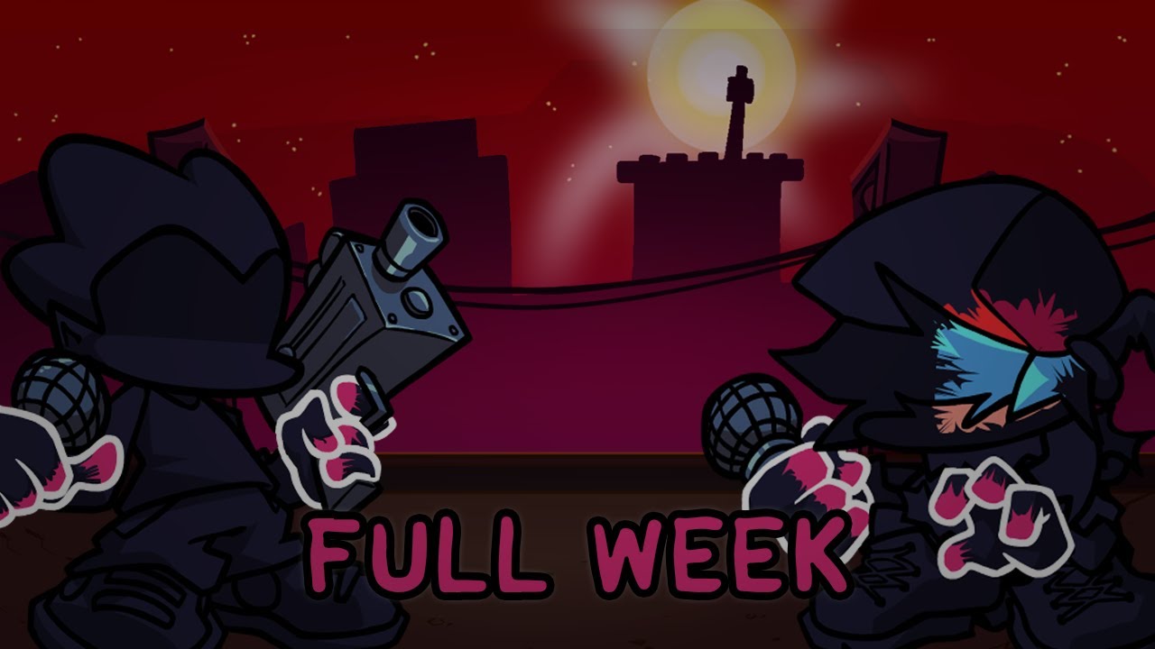 Friday Night Funkin Corruption Altered Pico's Week FANMADE