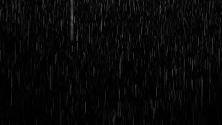 BEST SOOTHING RAIN SOUNDS with BLACK SCREEN FOR SLEEPING