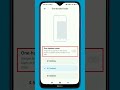 How To Enable One Hand Mode In Redmi | One Handed Mode Settings #shorts #youtubeshorts