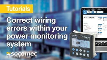 How to identify and correct wiring errors in your power monitoring system?