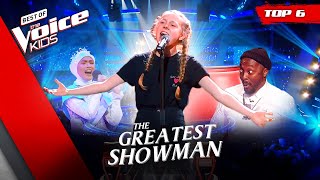 The GREATEST SHOWMAN performances in The Voice Kids! 🤩 | Top 6