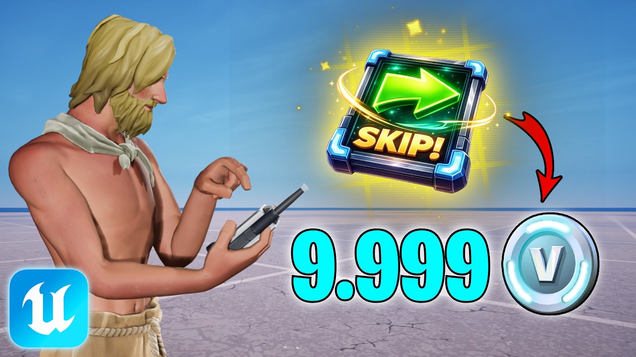 TUTO UEFN: Skip Shop V-BUCKS + UI Pour DEATHRUN et ESCAPE ROOM - FR ...