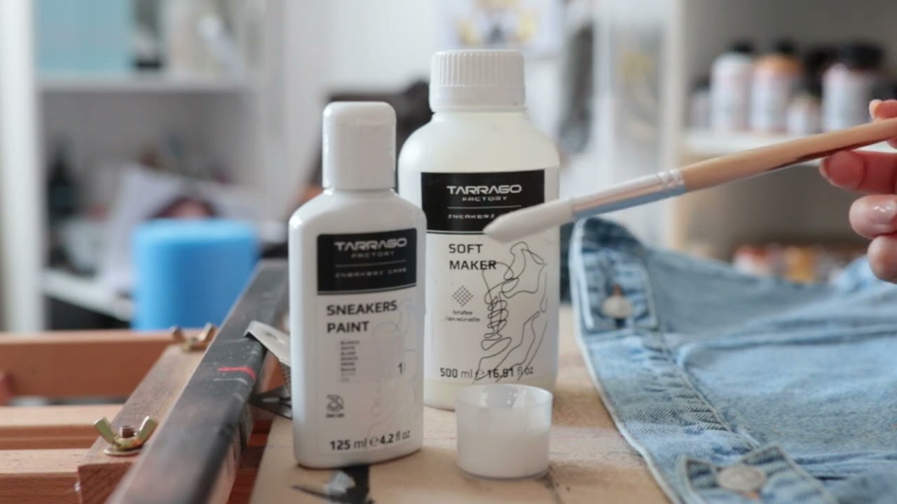 【COLOR iN ID】Harris coloring painting pants Przygotowanie jeansu do malowania: czyszczenie, dodatek do