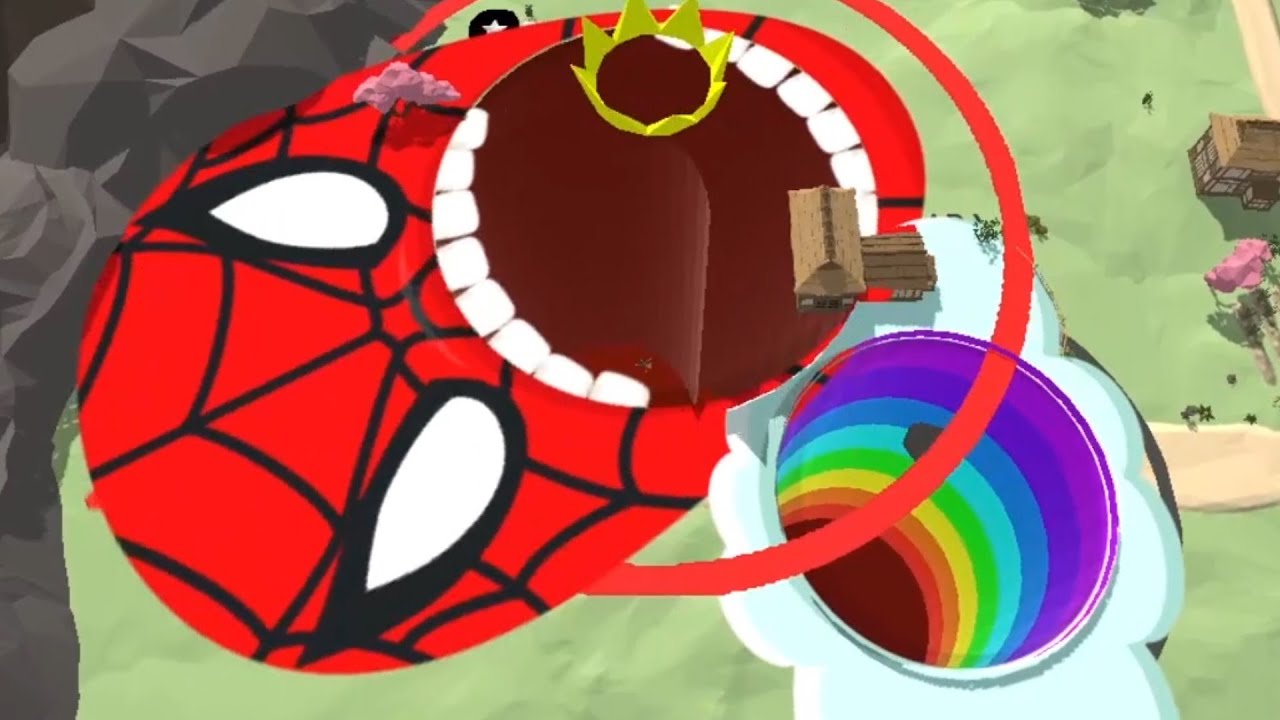 Hole.io Map Control: 100.00% - Big Hole WORLD RECORD #1076 - YouTube