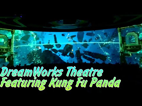 4K DreamWorks Theatre Featuring Kung Fu Panda Ride At Universal Studios Hollywood 2021